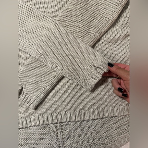 S Cliche’ light grey knitted sweater - Picture 3 of 5